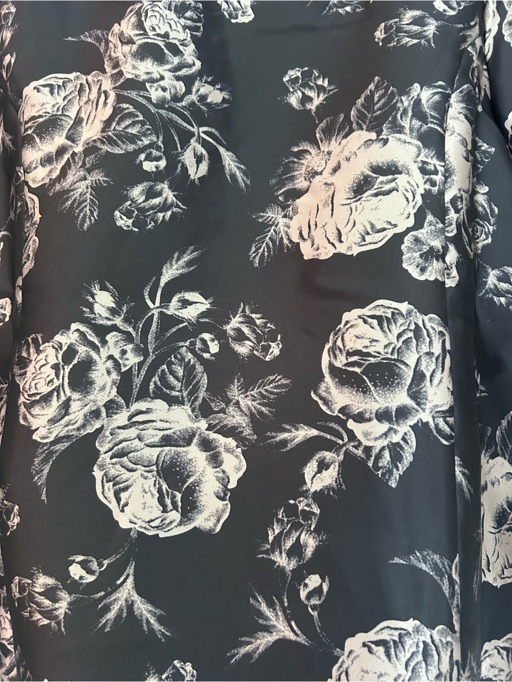 Studio 1886 dressy jacket black with gold roses XL - Picture 5 of 9